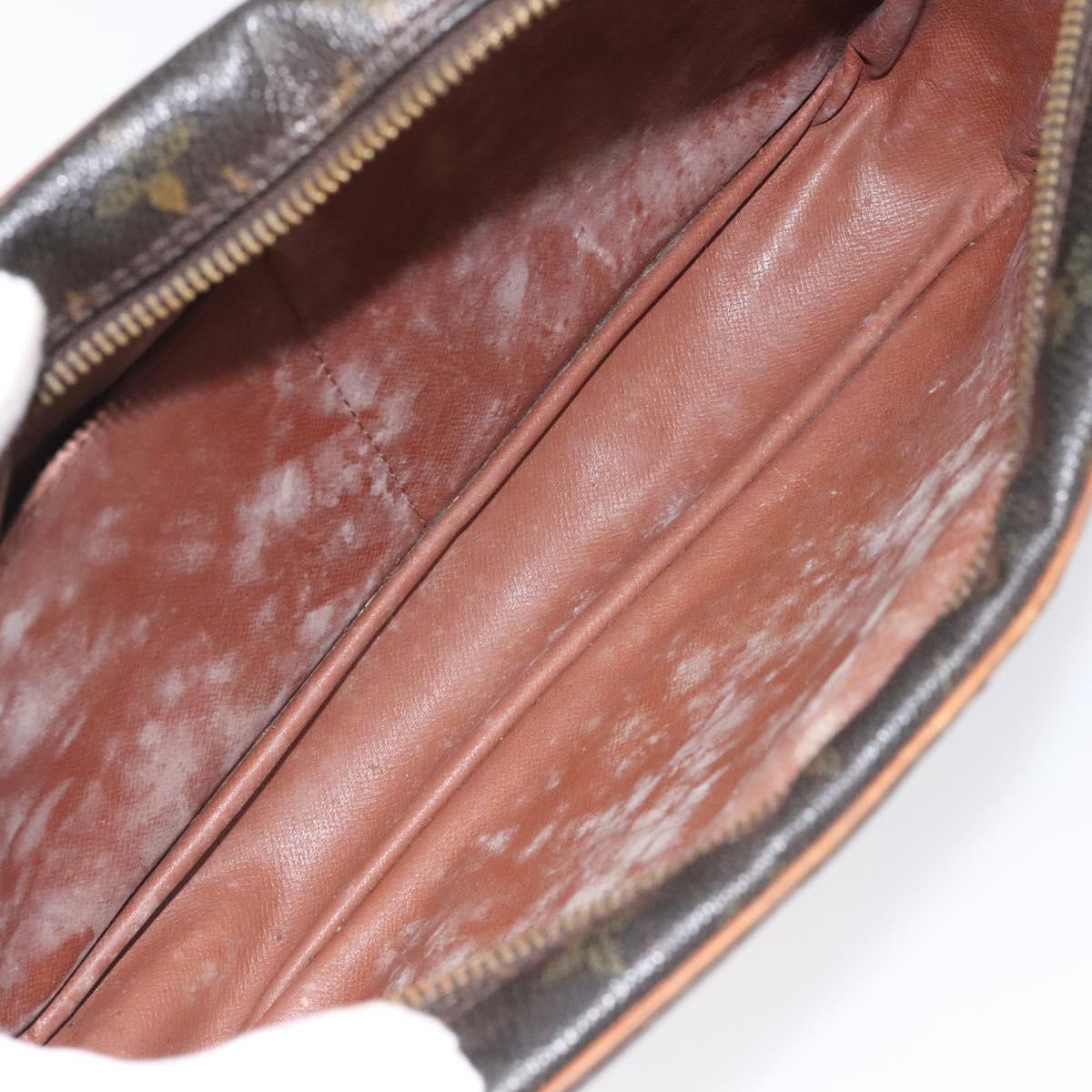 LOUIS VUITTON Monogram Compiegne 28 Clutch Bag M51845 LV Auth th5985