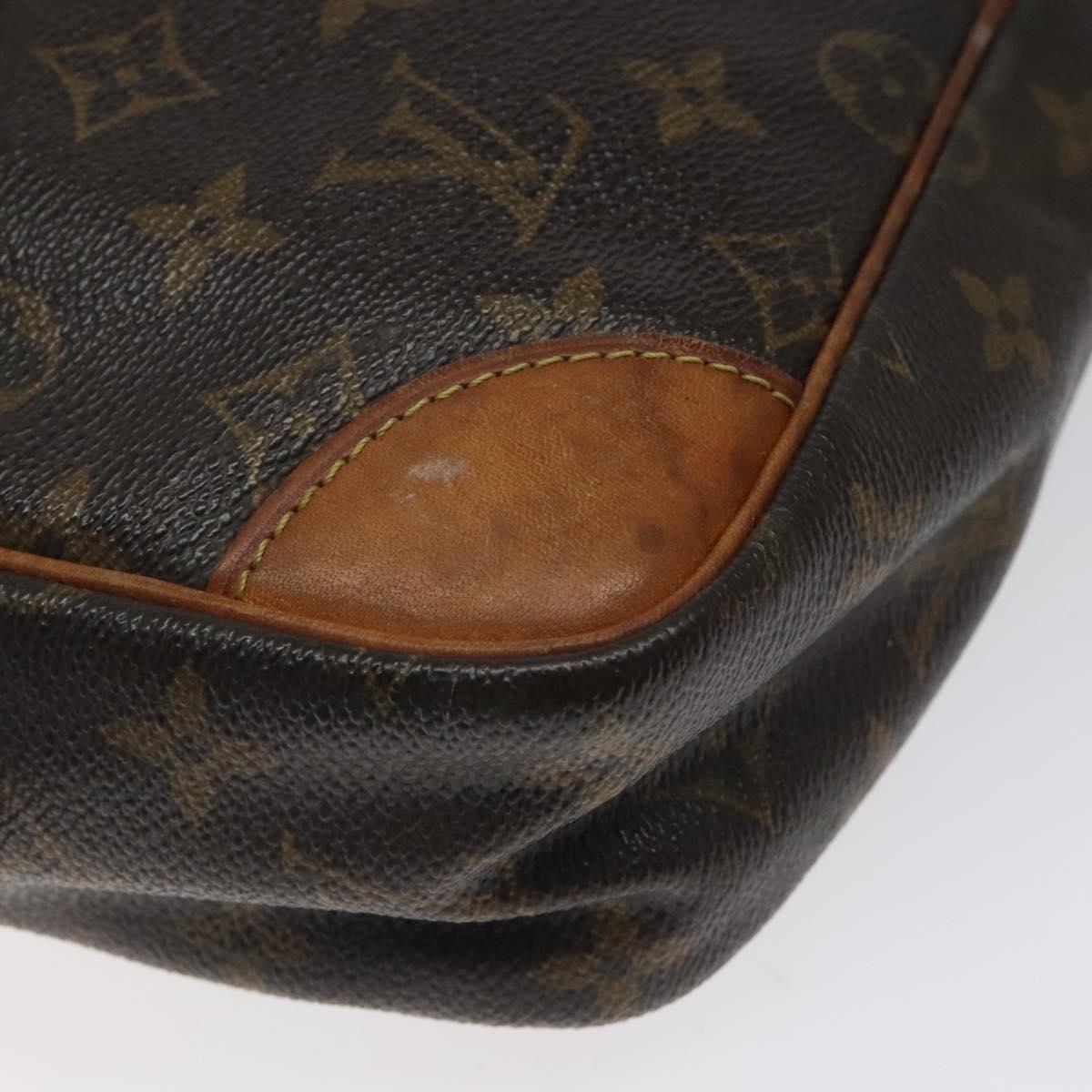 LOUIS VUITTON Monogram Compiegne 28 Clutch Bag M51845 LV Auth th5985