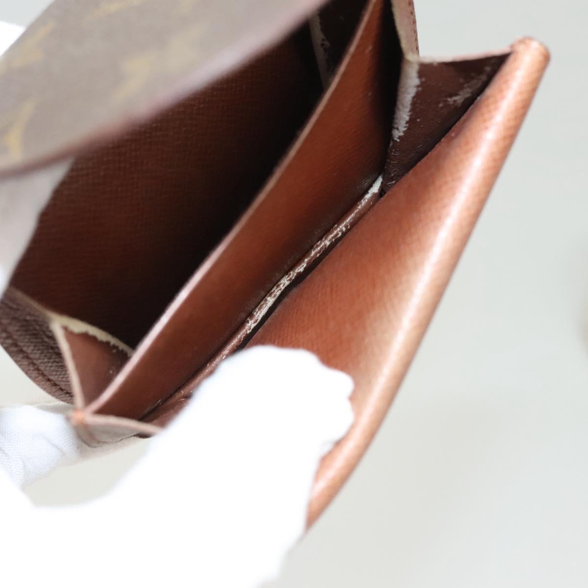 LOUIS VUITTON Monogram Porte Monnaie Guze Coin Purse M61970 LV Auth th5986