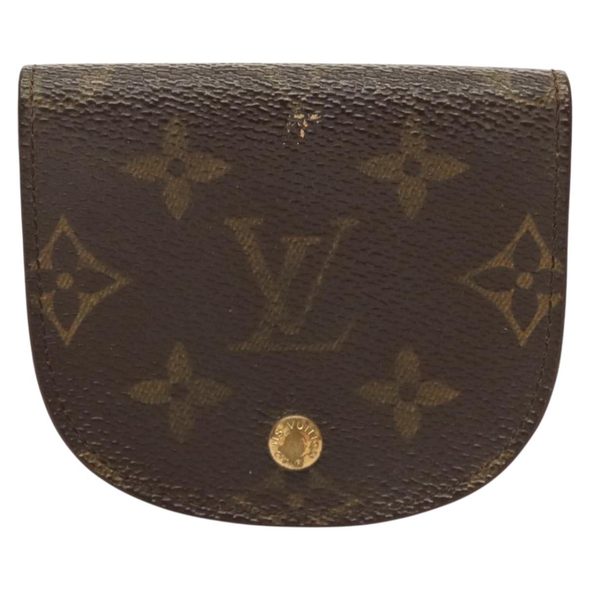 LOUIS VUITTON Monogram Porte Monnaie Guze Coin Purse M61970 LV Auth th5986