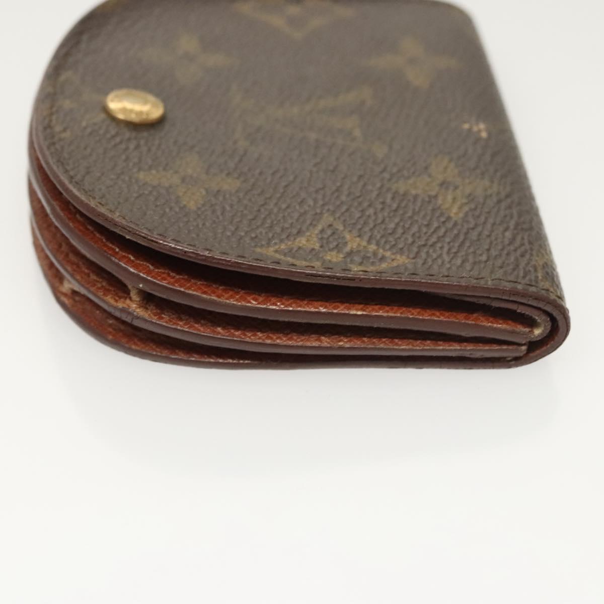 LOUIS VUITTON Monogram Porte Monnaie Guze Coin Purse M61970 LV Auth th5986