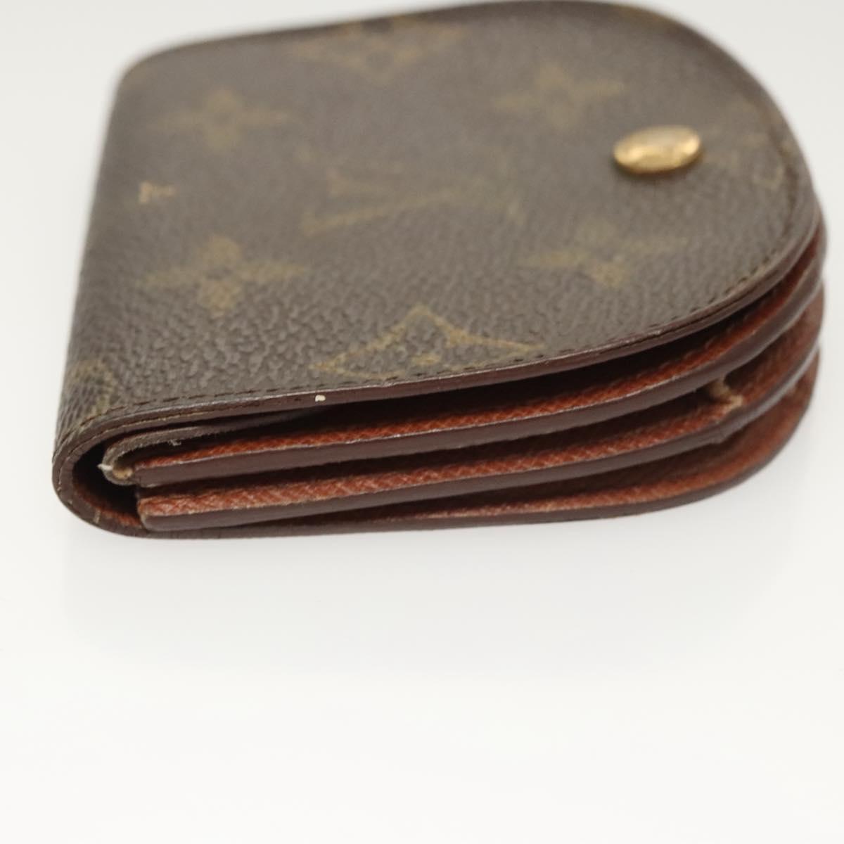LOUIS VUITTON Monogram Porte Monnaie Guze Coin Purse M61970 LV Auth th5986