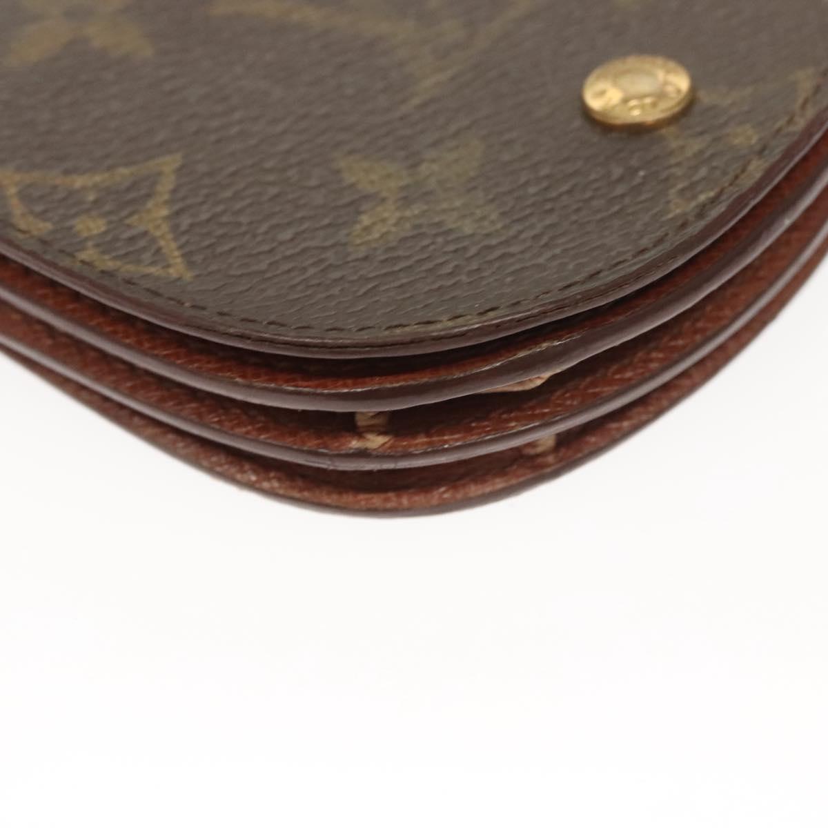 LOUIS VUITTON Monogram Porte Monnaie Guze Coin Purse M61970 LV Auth th5986
