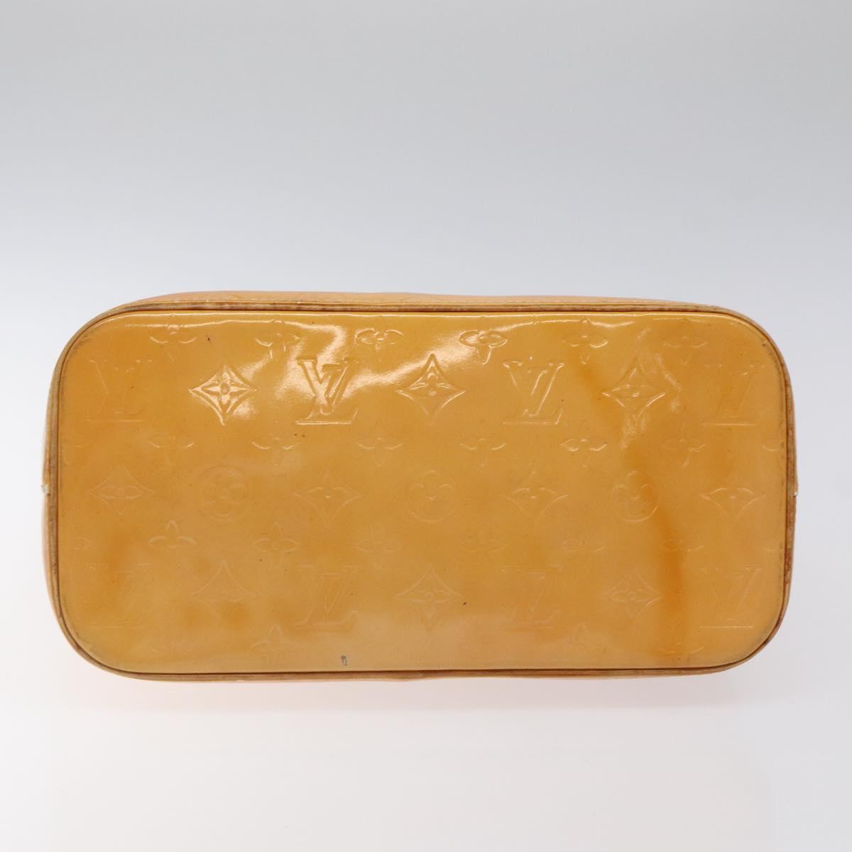 LOUIS VUITTON Monogram Vernis Houston Bag Marshmallow Pink M91302 LV Auth th6013