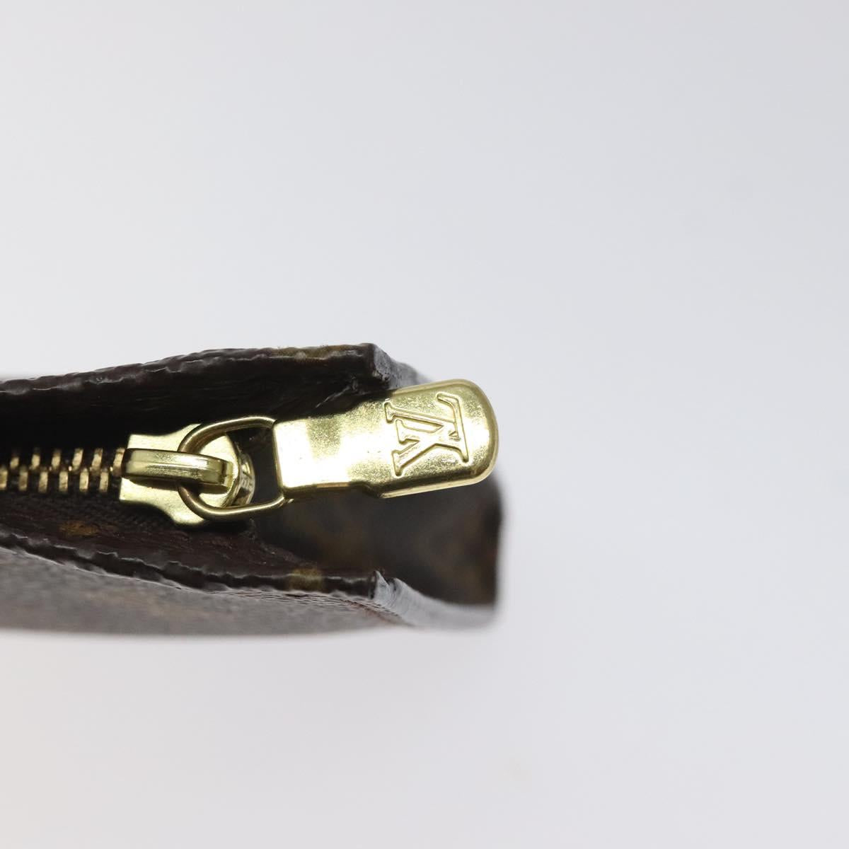 LOUIS VUITTON Monogram Bucket PM Accessory Pouch LV Auth th6014