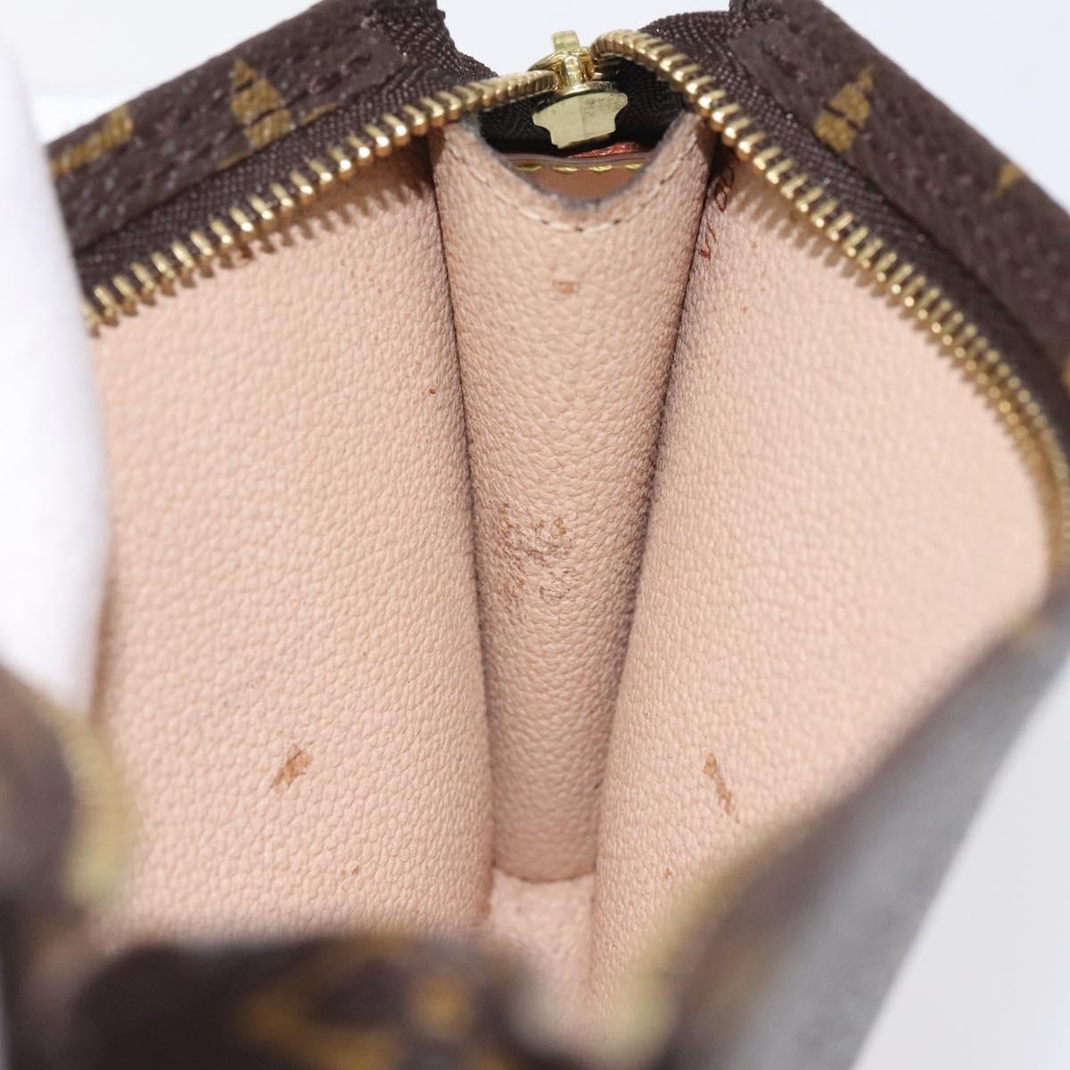 LOUIS VUITTON Monogram Bucket PM Accessory Pouch LV Auth th6014