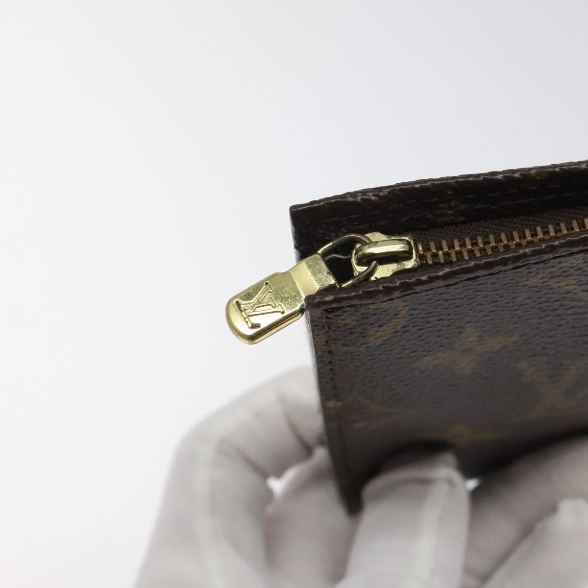 LOUIS VUITTON Monogram Bucket PM Accessory Pouch LV Auth th6029