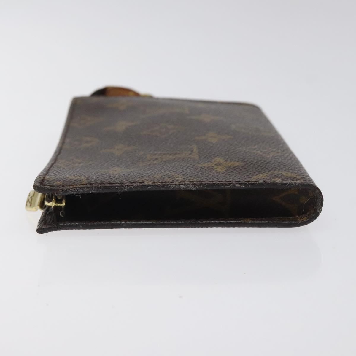 LOUIS VUITTON Monogram Bucket PM Accessory Pouch LV Auth th6029