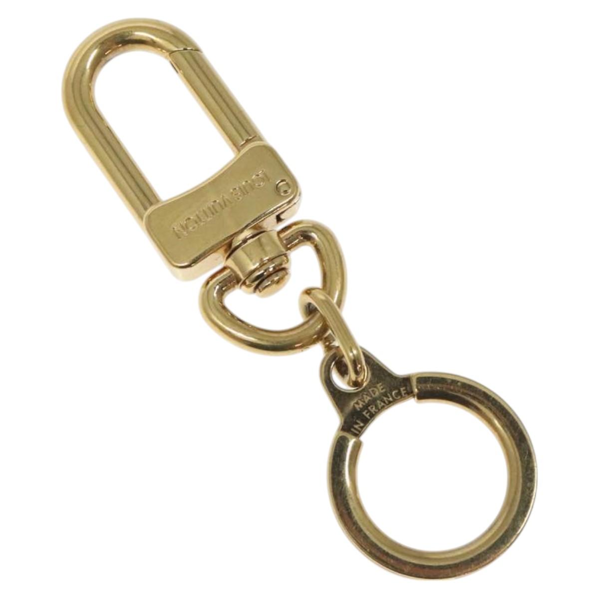 LOUIS VUITTON Anneau Cles Key Holder metal Gold Tone M62698 LV Auth th6034