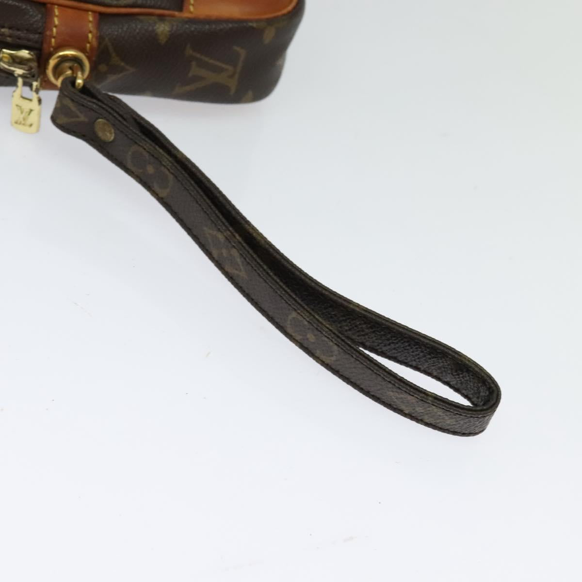 LOUIS VUITTON Monogram Marly Dragonne GM Clutch Bag M51825 LV Auth th6046