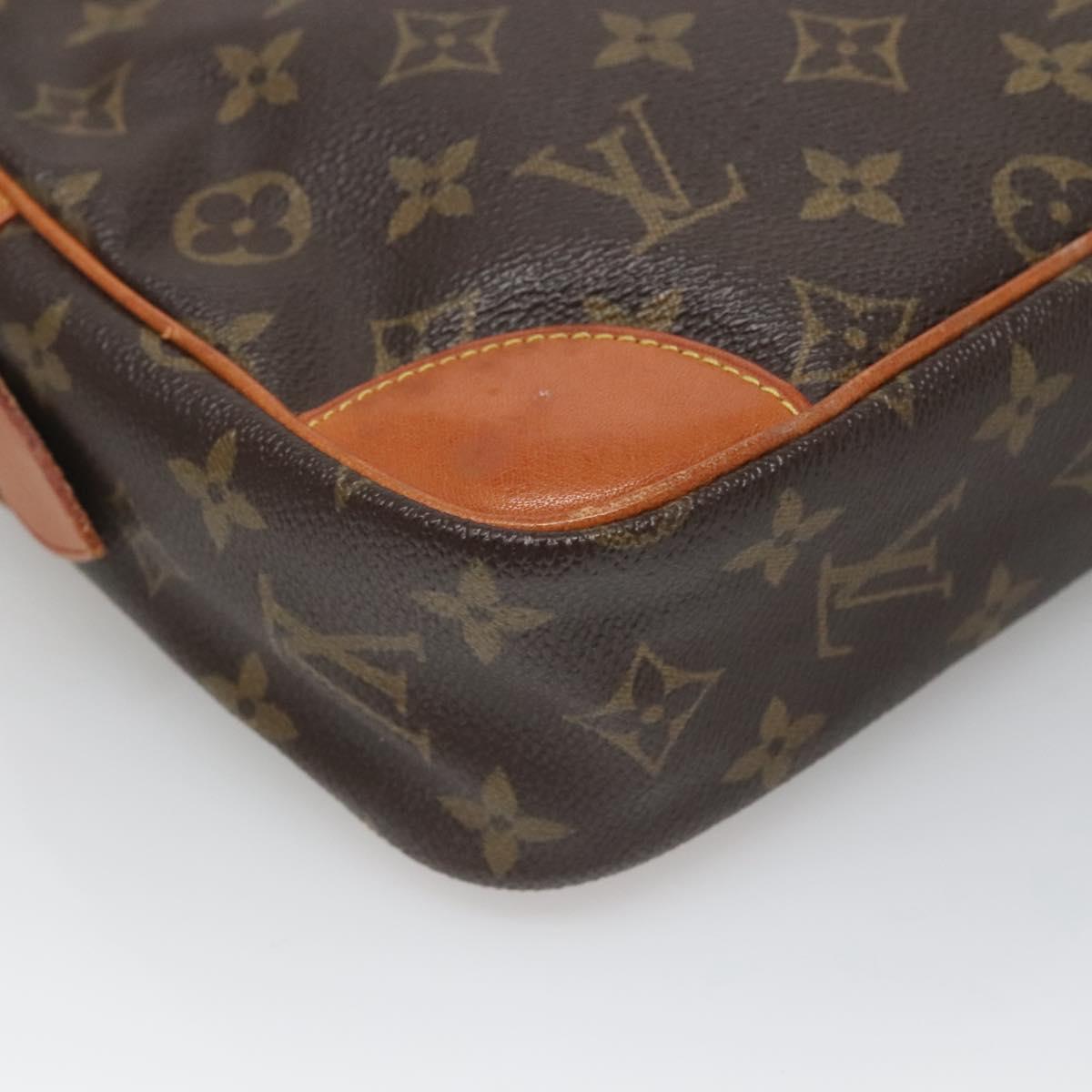 LOUIS VUITTON Monogram Compiegne 28 Clutch Bag M51845 LV Auth th6047