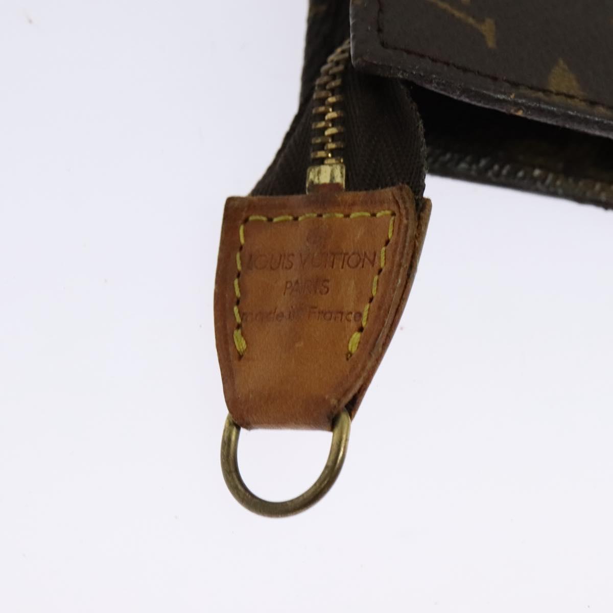LOUIS VUITTON Monogram Bucket GM Accessory Pouch LV Auth th6063