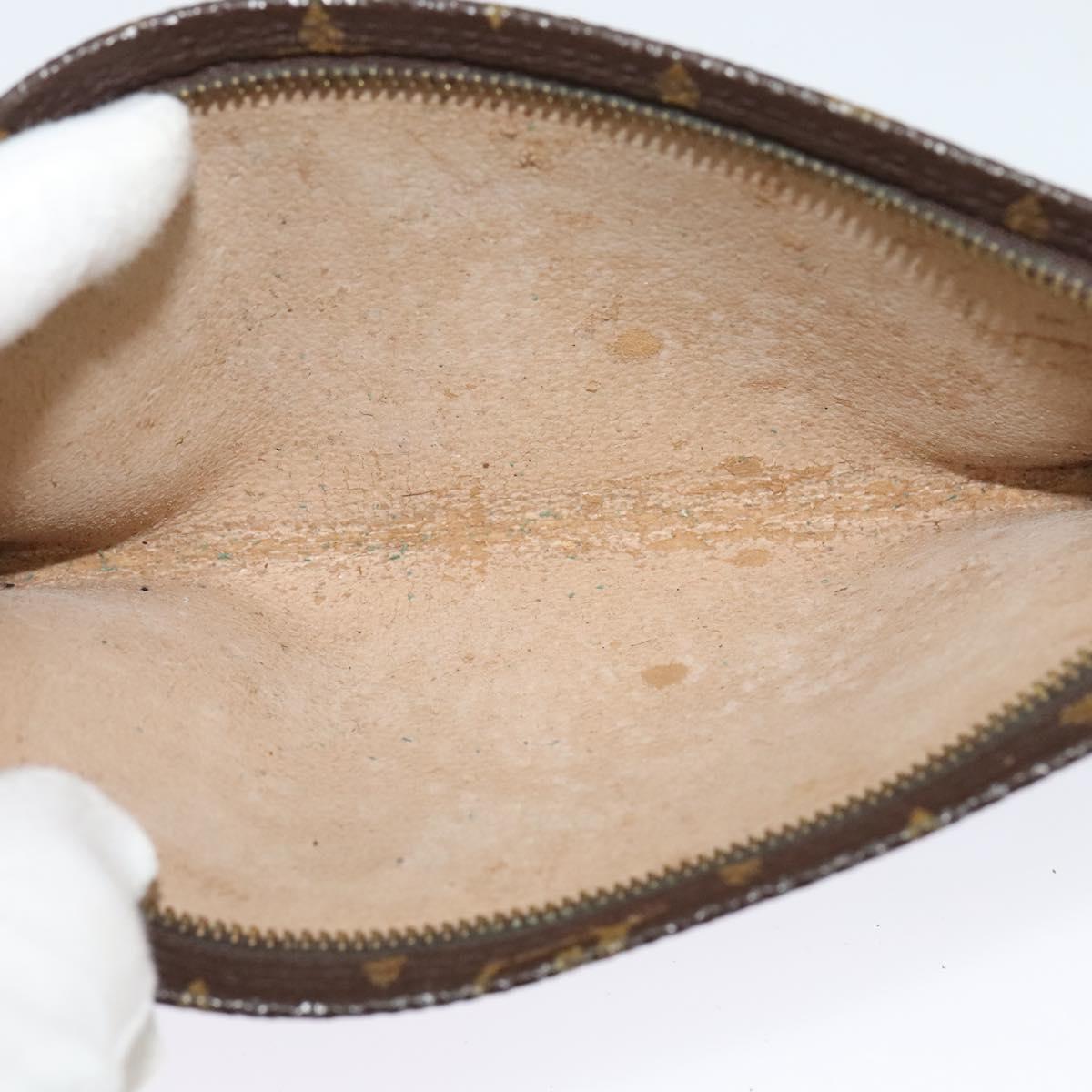 LOUIS VUITTON Monogram Bucket GM Accessory Pouch LV Auth th6063