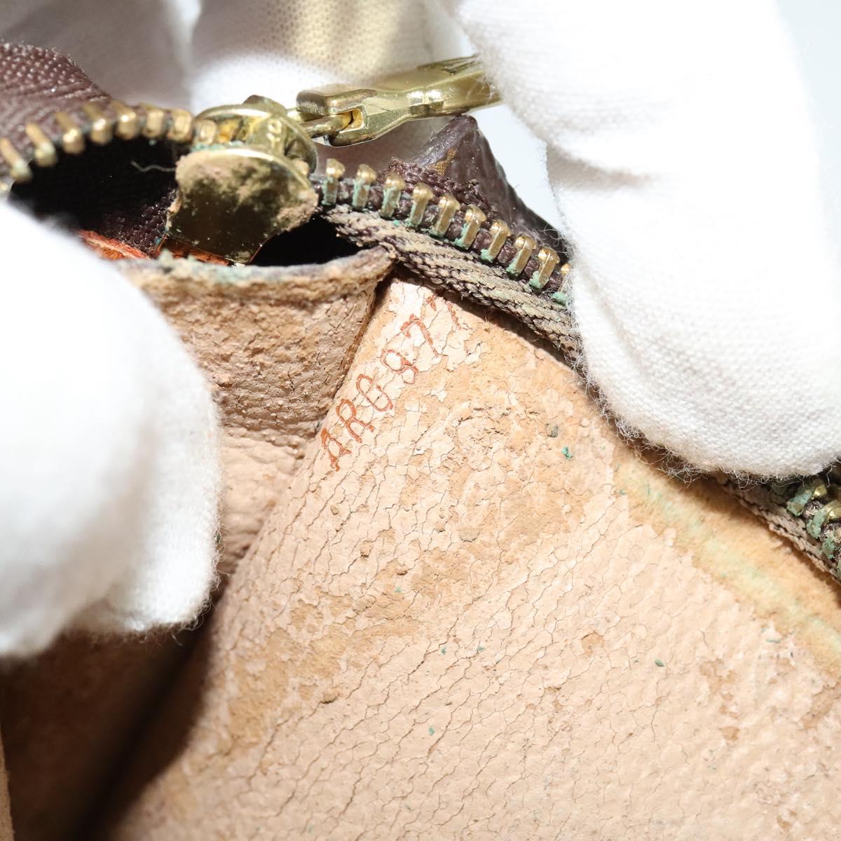 LOUIS VUITTON Monogram Bucket GM Accessory Pouch LV Auth th6063