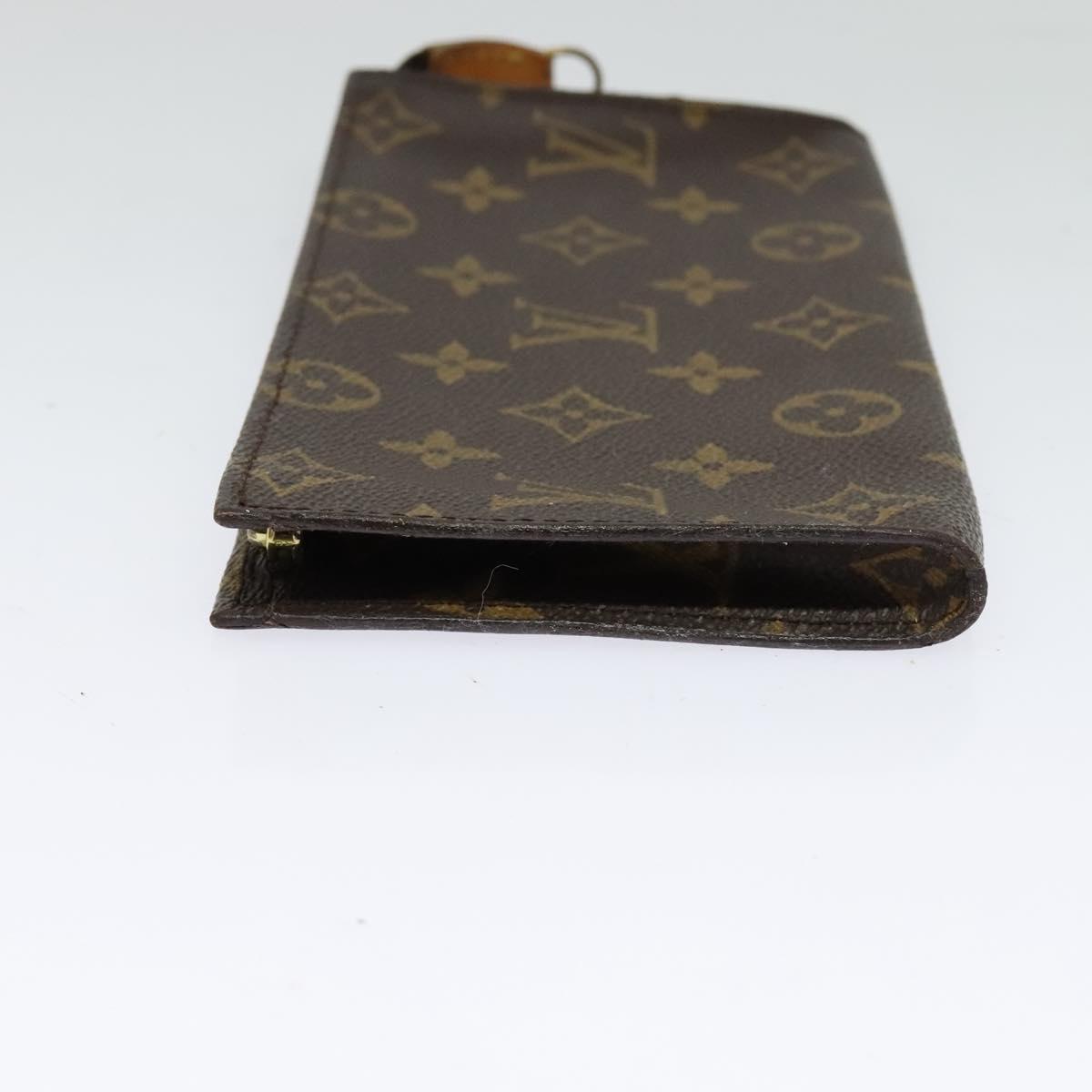 LOUIS VUITTON Monogram Bucket GM Accessory Pouch LV Auth th6063