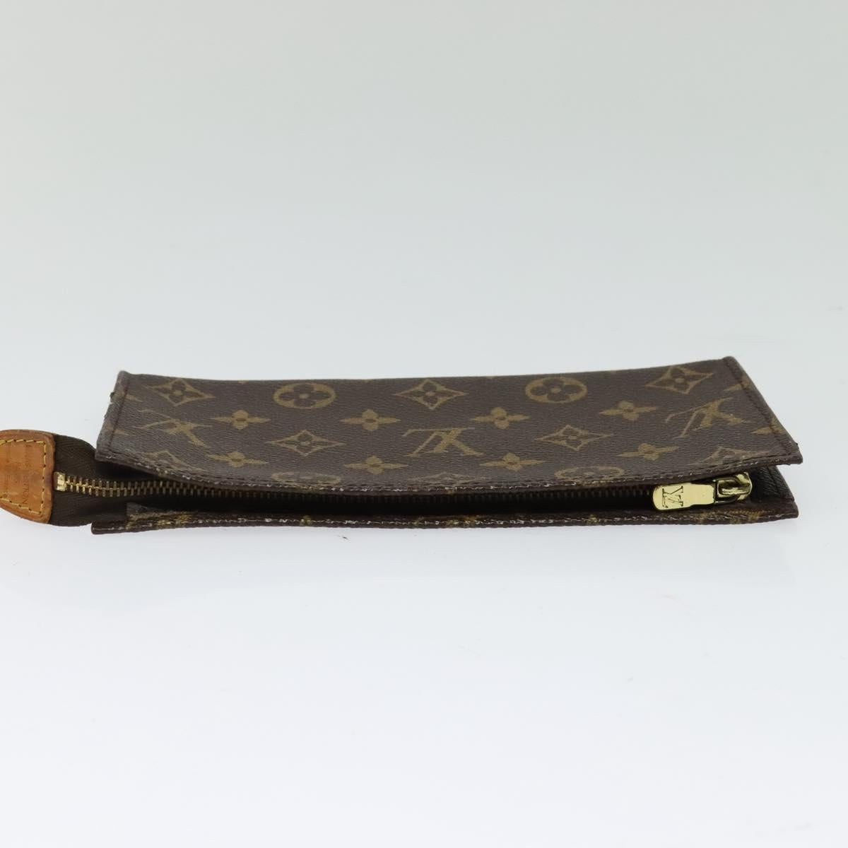 LOUIS VUITTON Monogram Bucket GM Accessory Pouch LV Auth th6063