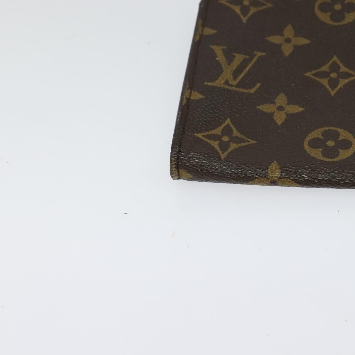 LOUIS VUITTON Monogram Bucket GM Accessory Pouch LV Auth th6063