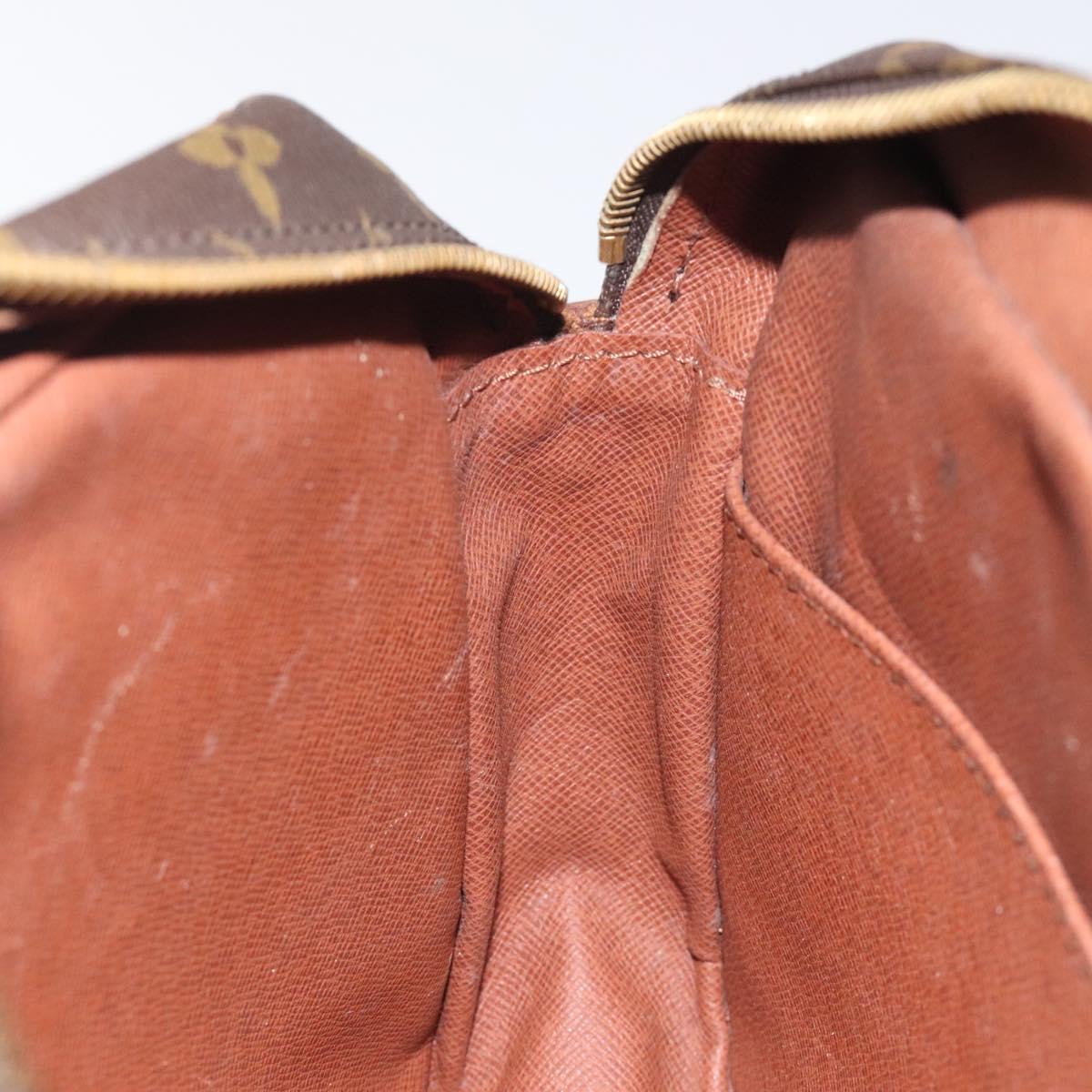 LOUIS VUITTON Monogram Compiegne 28 Clutch Bag M51845 LV Auth th6070