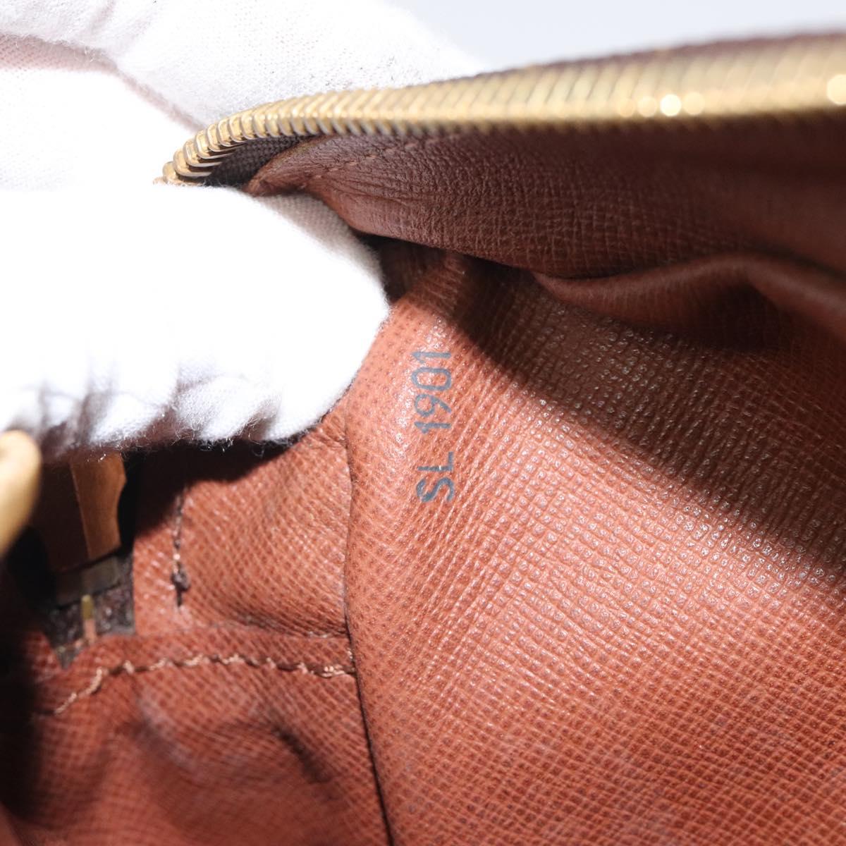 LOUIS VUITTON Monogram Compiegne 28 Clutch Bag M51845 LV Auth th6070