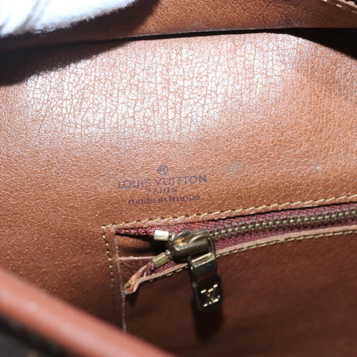 LOUIS VUITTON Monogram Sac Weekend PM Hand Bag M42425 LV Auth th6076