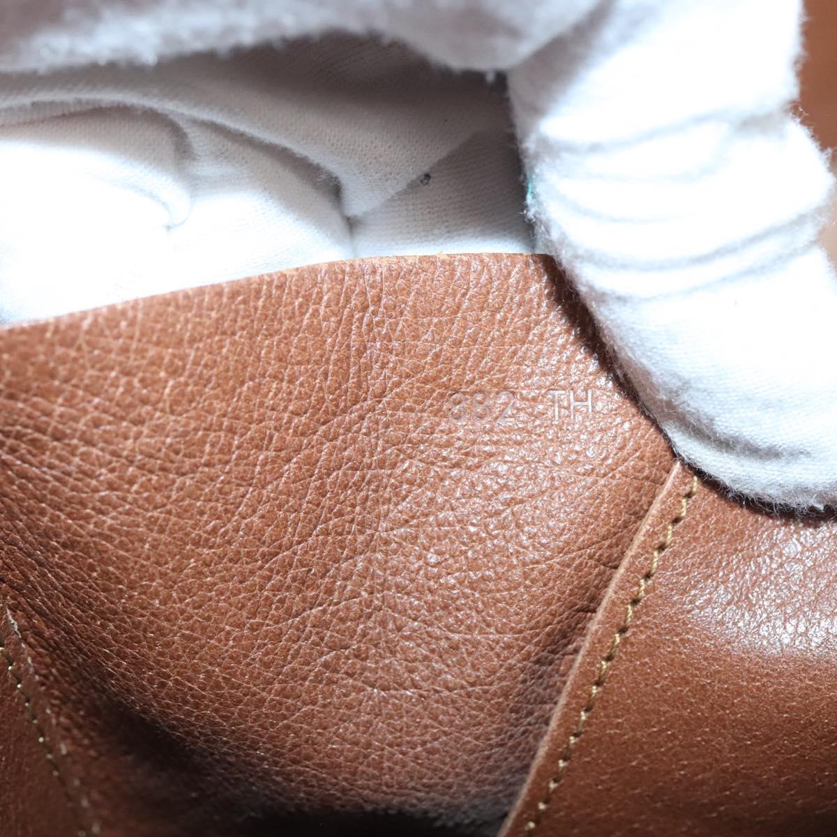 LOUIS VUITTON Monogram Sac Weekend PM Hand Bag M42425 LV Auth th6076