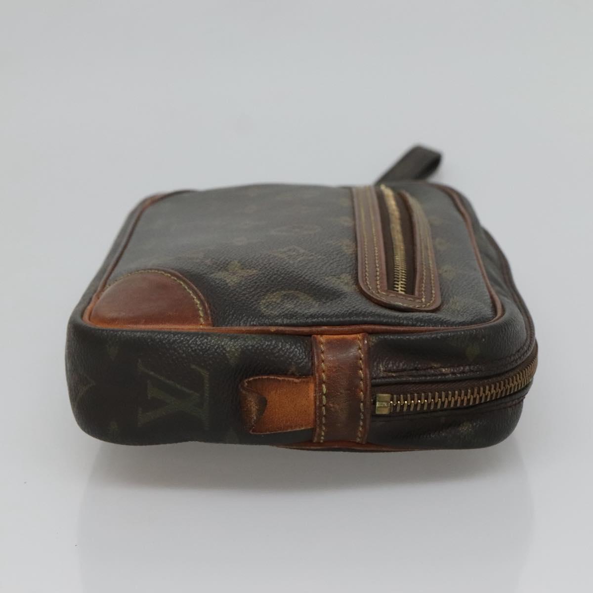 LOUIS VUITTON Monogram Marly Dragonne GM Clutch Bag M51825 LV Auth th6078