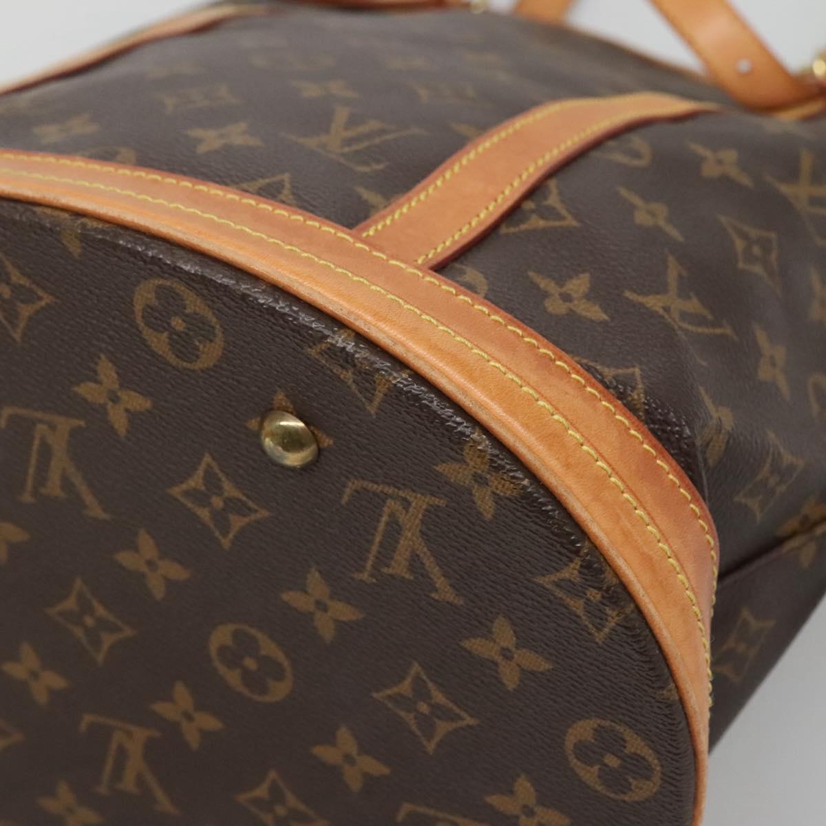 LOUIS VUITTON Monogram Bucket GM Shoulder Bag M42236 LV Auth th6093