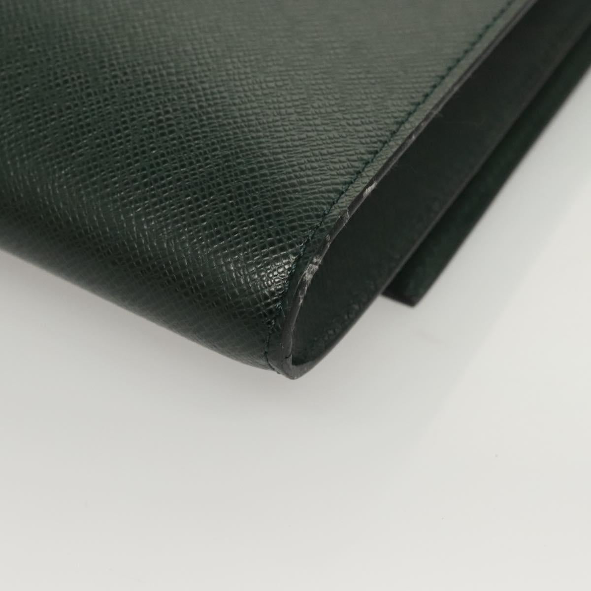 LOUIS VUITTON Taiga Leather Volga Briefcase Epicea M30204 LV Auth th6095