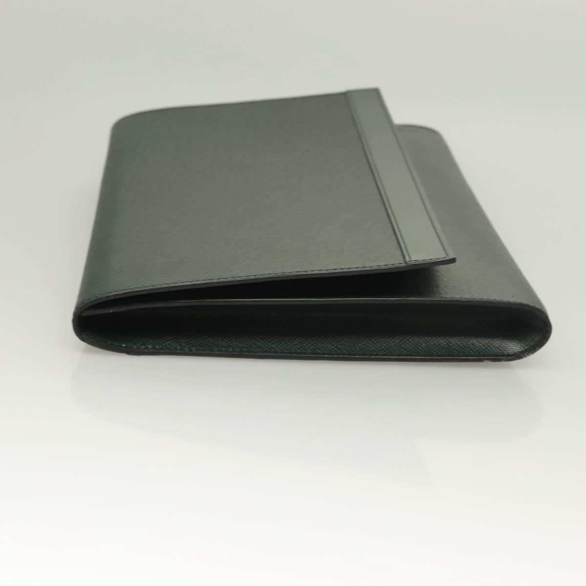 LOUIS VUITTON Taiga Leather Volga Briefcase Epicea M30204 LV Auth th6095