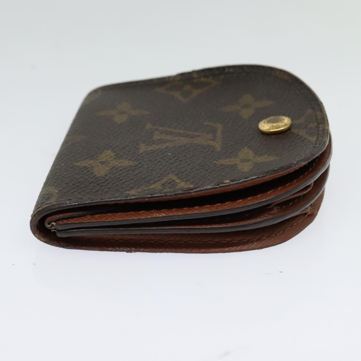 LOUIS VUITTON Monogram Porte Monnaie Guze Coin Purse M61970 LV Auth th6100