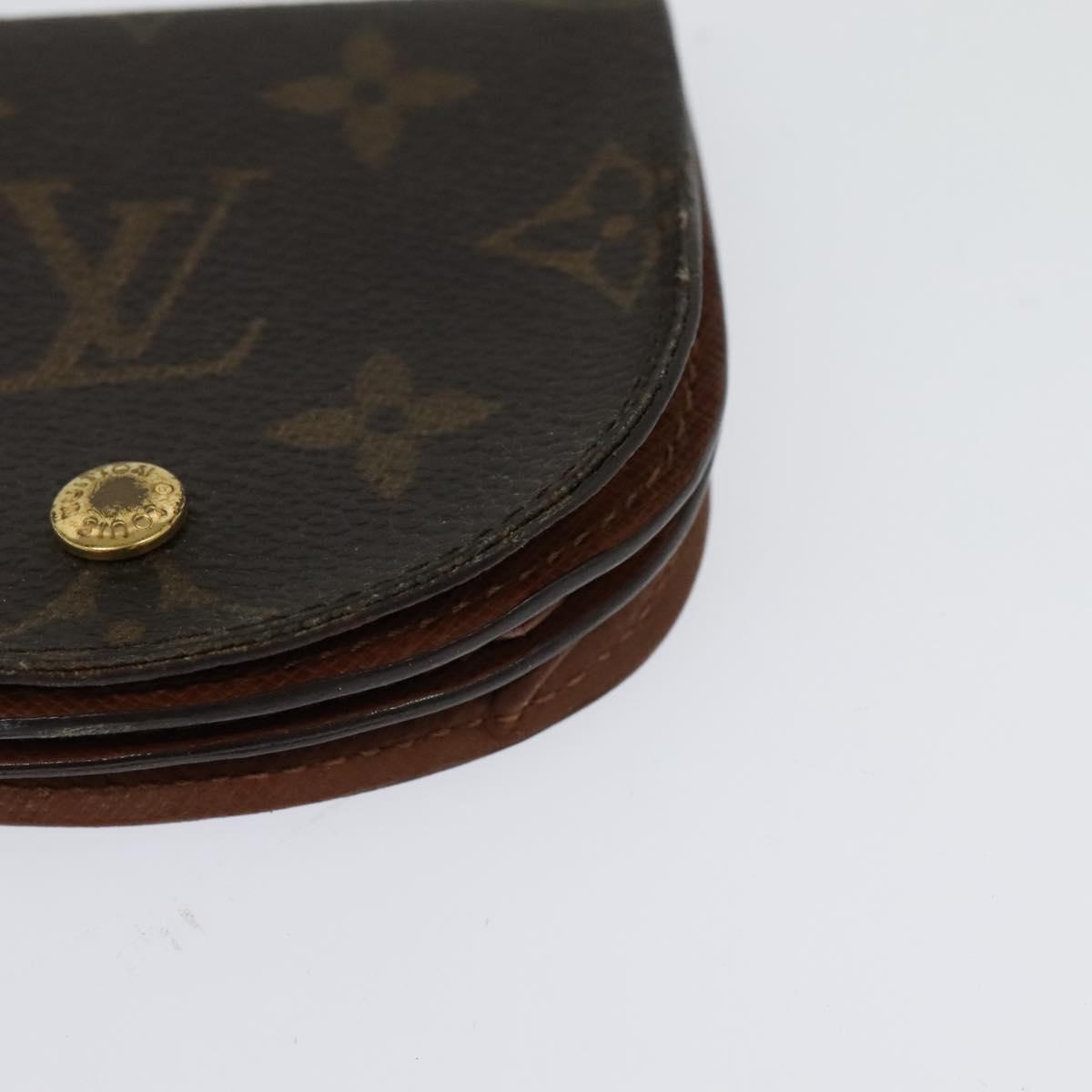 LOUIS VUITTON Monogram Porte Monnaie Guze Coin Purse M61970 LV Auth th6100