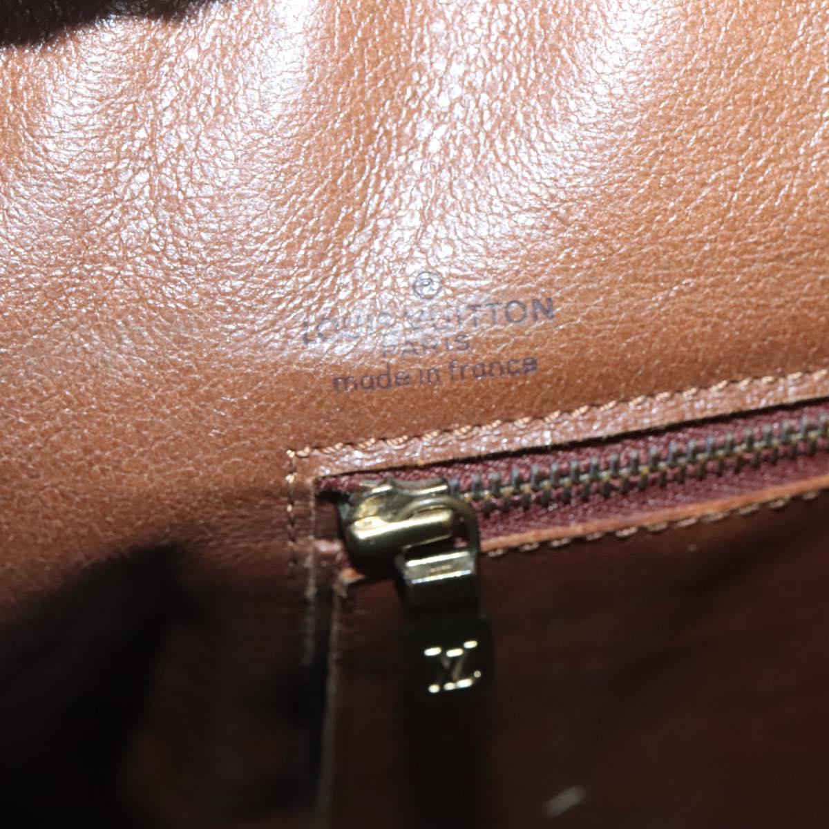 LOUIS VUITTON Monogram Sac Weekend PM Hand Bag M42425 LV Auth th6126