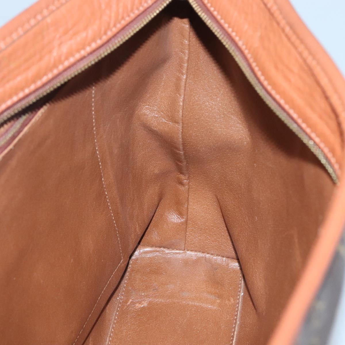 LOUIS VUITTON Monogram Sac Weekend PM Hand Bag M42425 LV Auth th6126