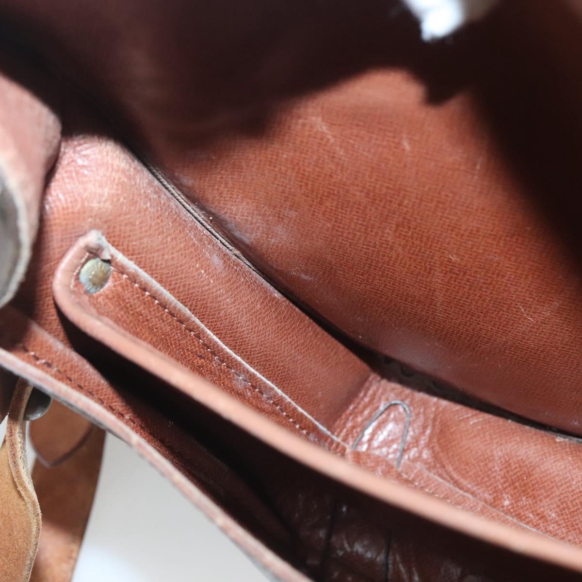 LOUIS VUITTON Monogram Cartouchiere MM Shoulder Bag M51253 LV Auth th6130