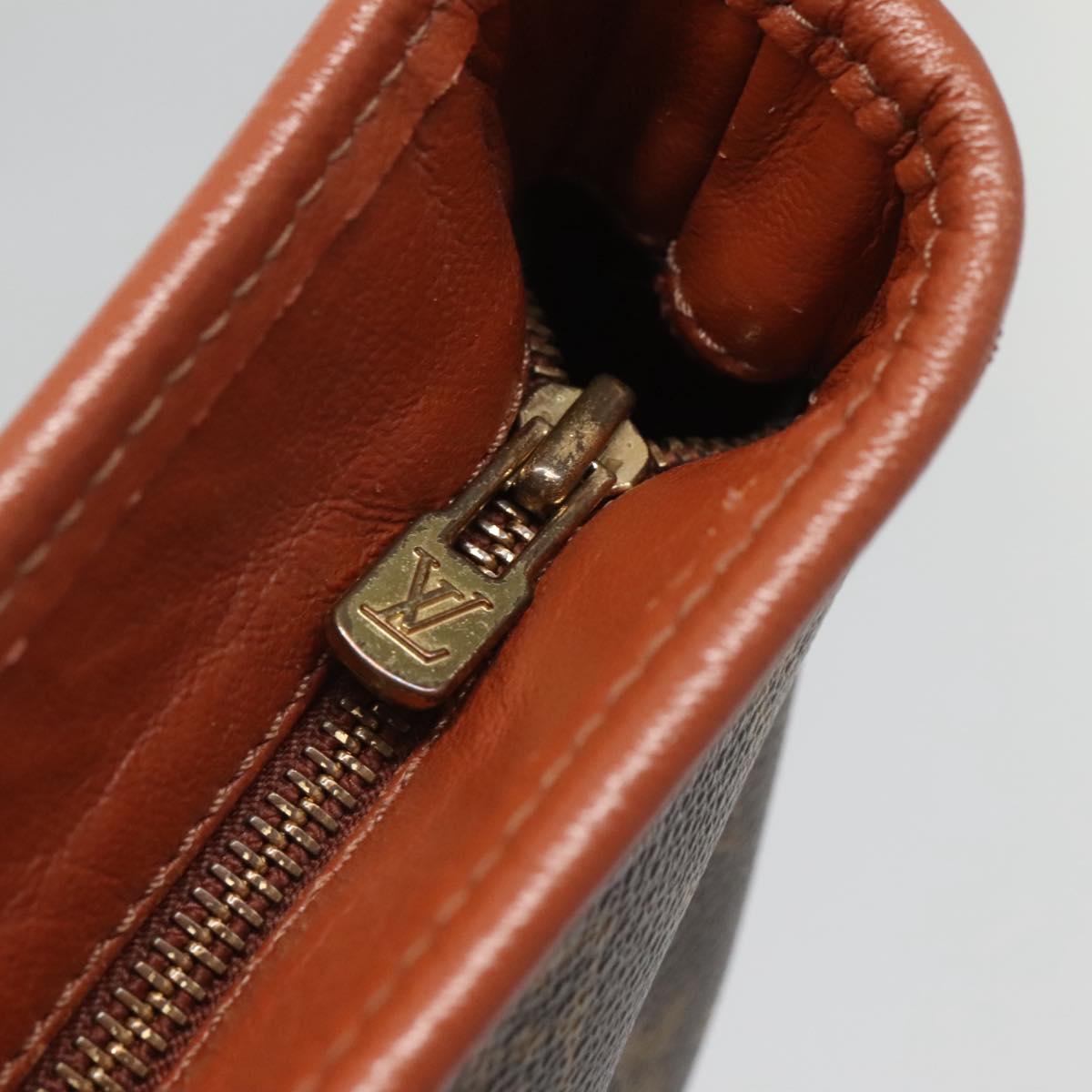 LOUIS VUITTON Monogram Sac Weekend PM Hand Bag M42425 LV Auth th6157