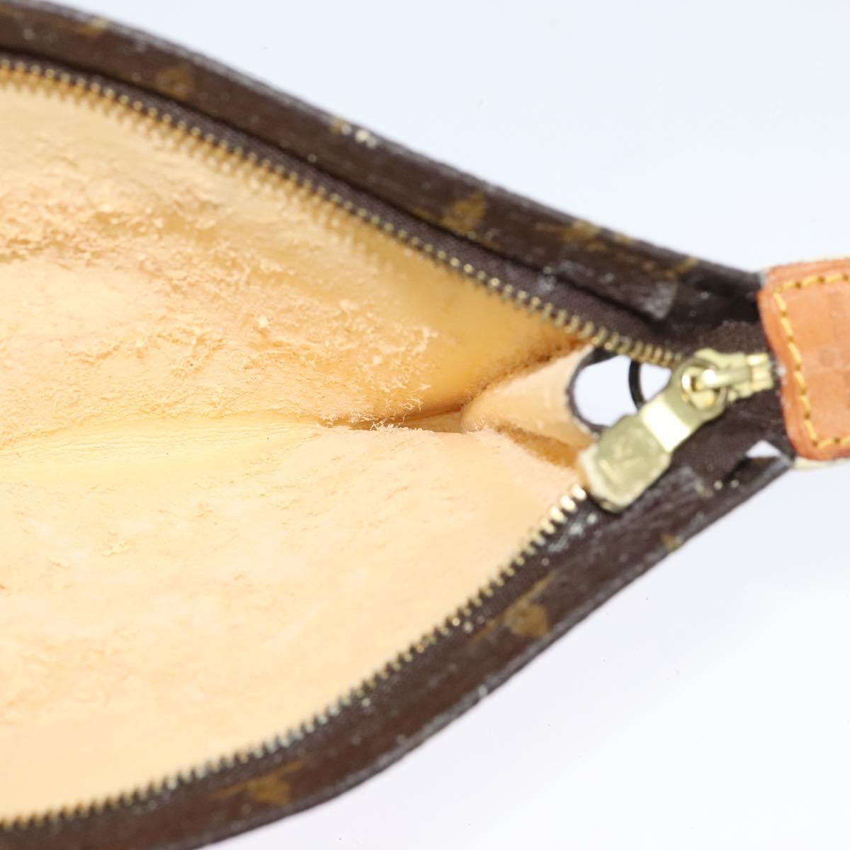 LOUIS VUITTON Monogram Bucket GM Accessory Pouch Vintage LV Auth th6161