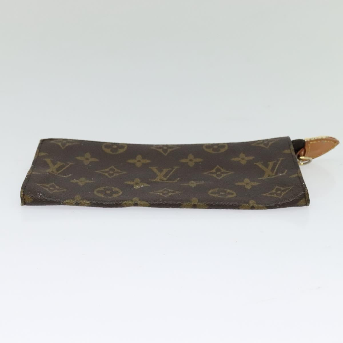 LOUIS VUITTON Monogram Bucket GM Accessory Pouch Vintage LV Auth th6161