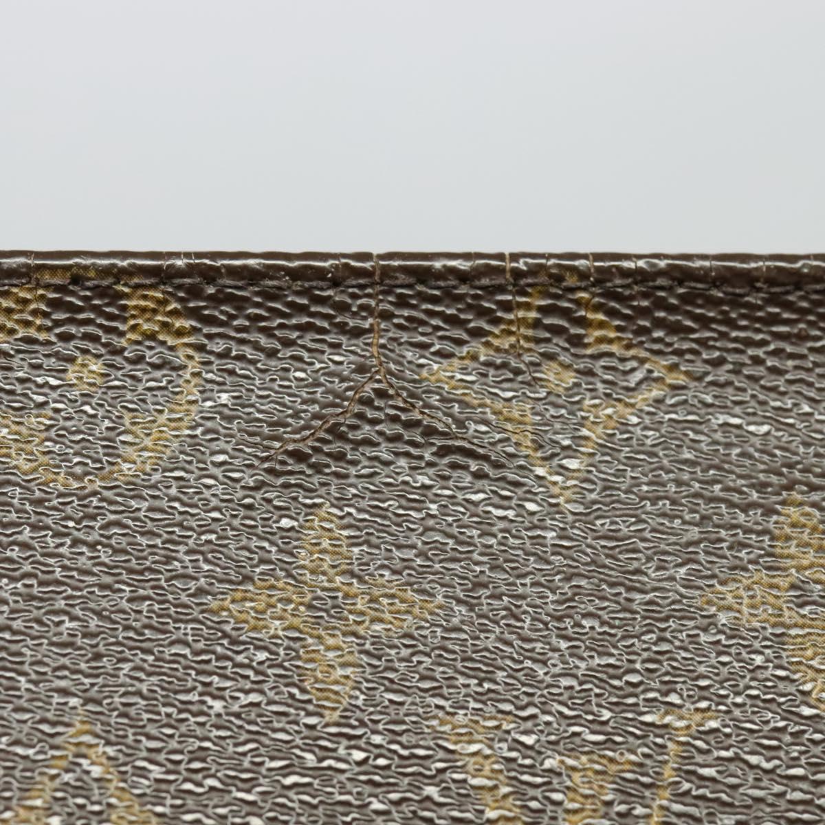 LOUIS VUITTON Monogram Bucket GM Accessory Pouch LV Auth th6163