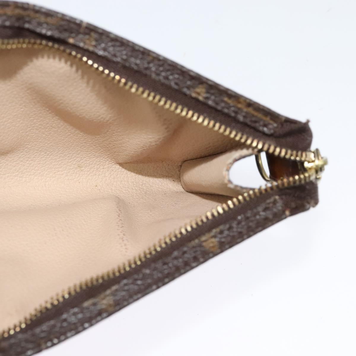 LOUIS VUITTON Monogram Bucket GM Accessory Pouch LV Auth th6163