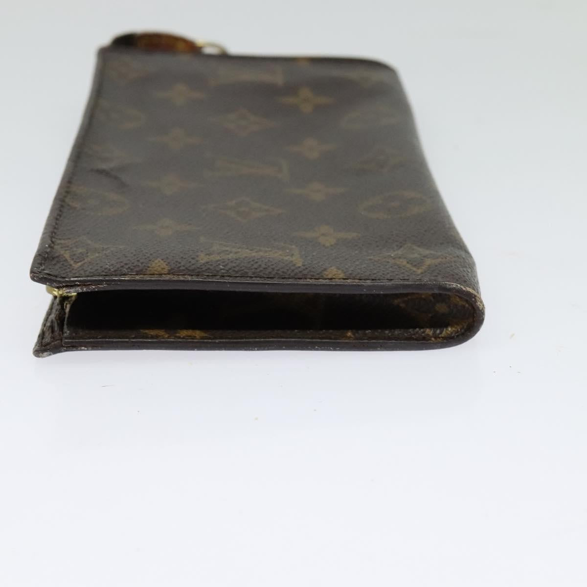 LOUIS VUITTON Monogram Bucket GM Accessory Pouch LV Auth th6163
