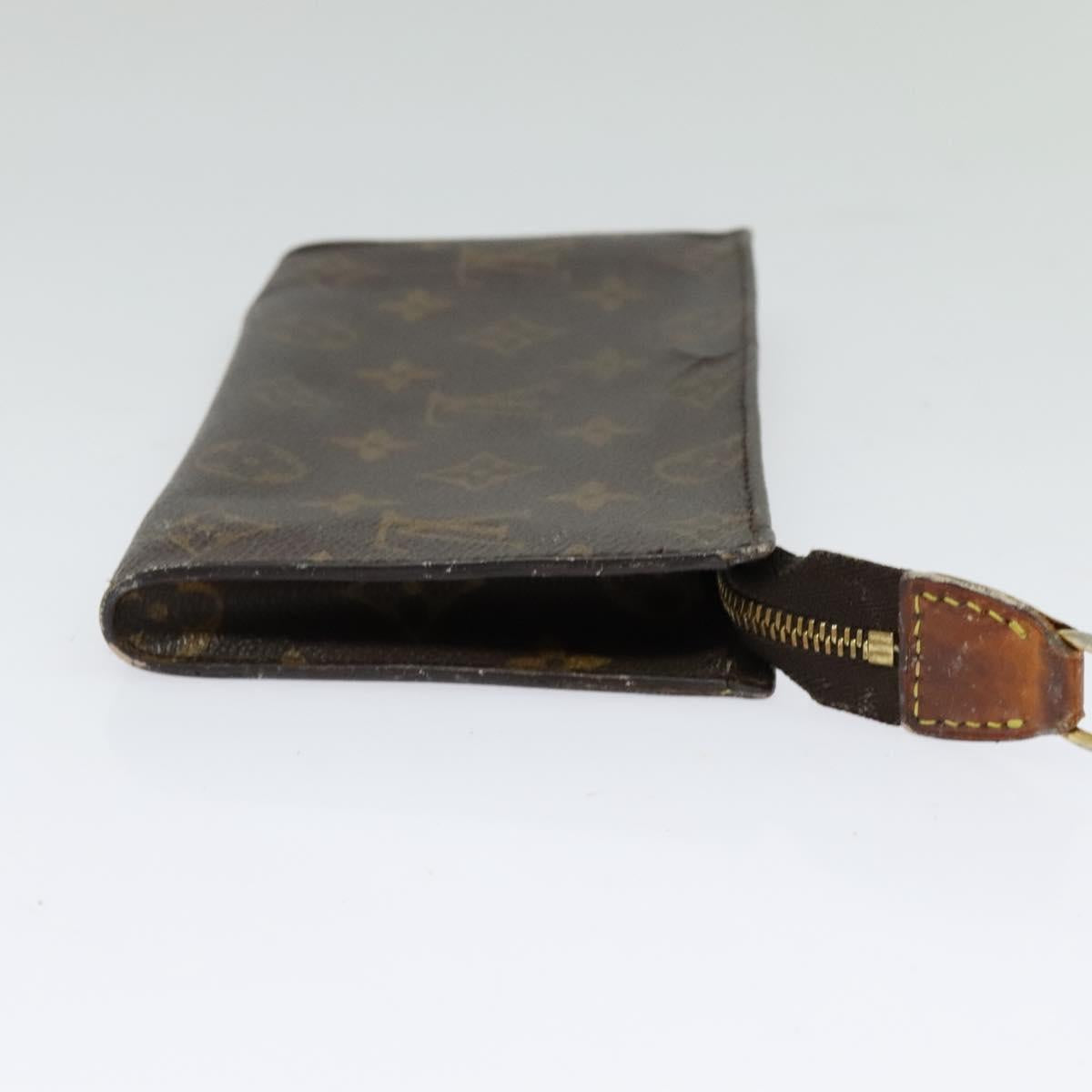 LOUIS VUITTON Monogram Bucket GM Accessory Pouch LV Auth th6163