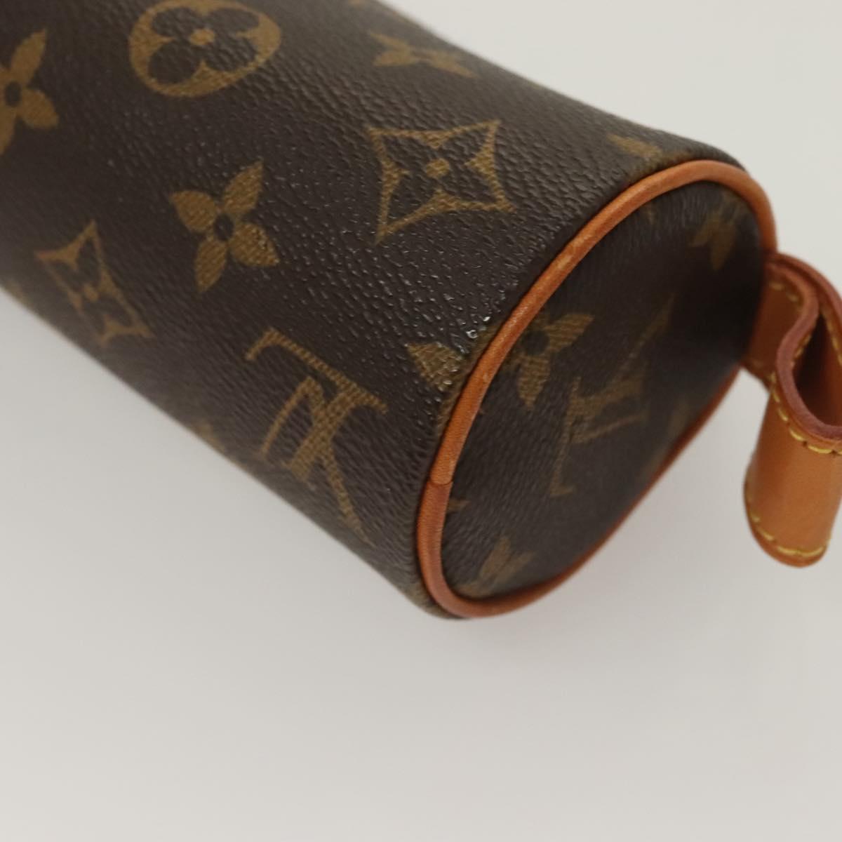 LOUIS VUITTON Monogram Trousse Rondo Pouch M47630 LV Auth th6184