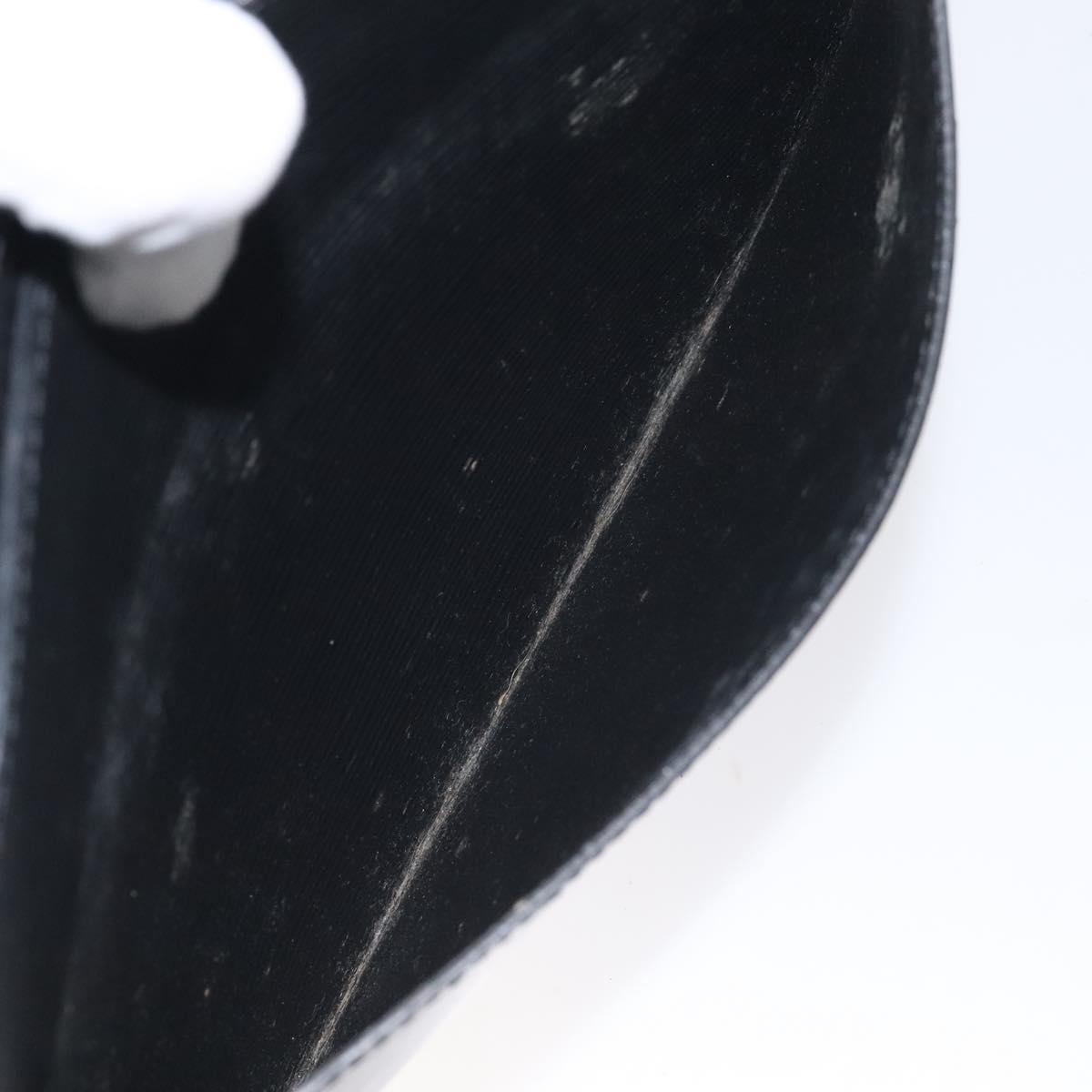 LOUIS VUITTON Epi Pochette Homme Clutch Bag Black Noir M52522 LV Auth th6189