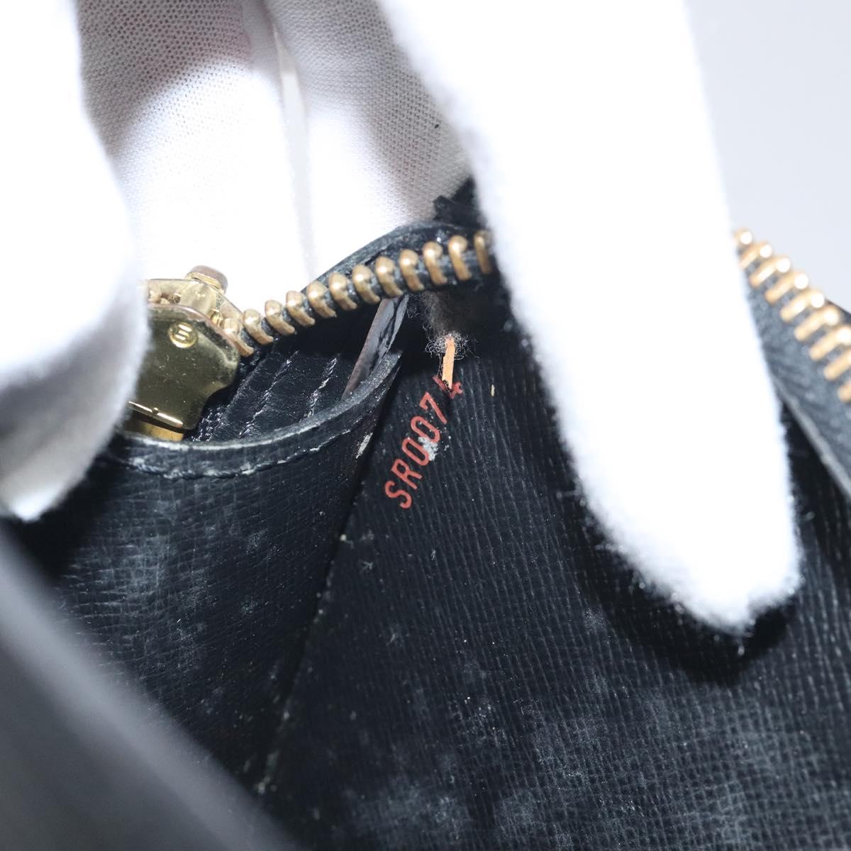 LOUIS VUITTON Epi Pochette Homme Clutch Bag Black Noir M52522 LV Auth th6189