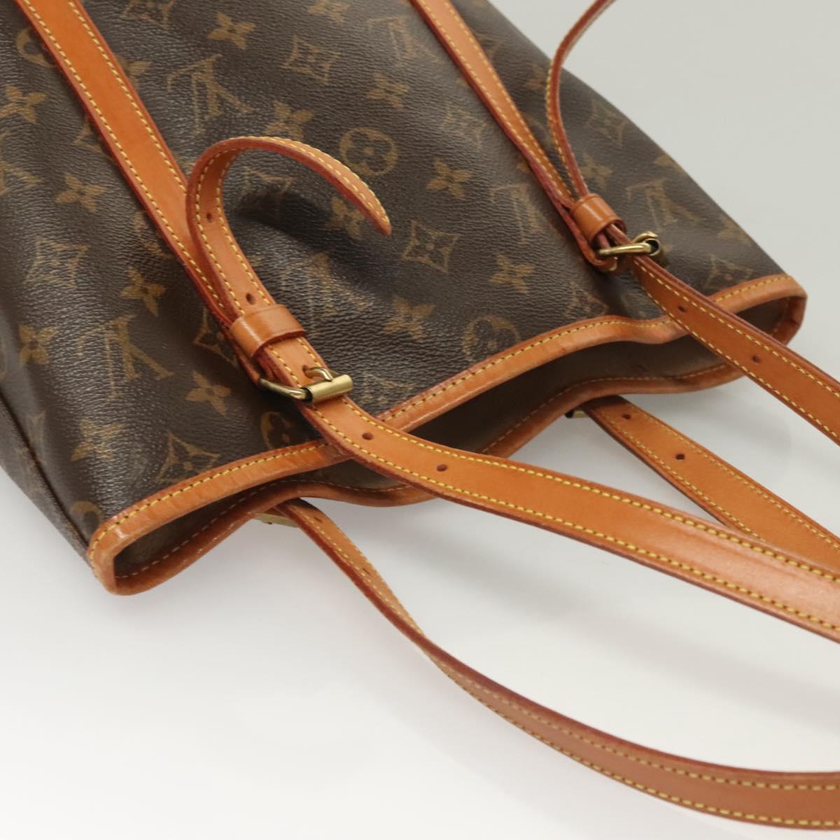 LOUIS VUITTON Monogram Bucket GM Shoulder Bag M42236 LV Auth th6192