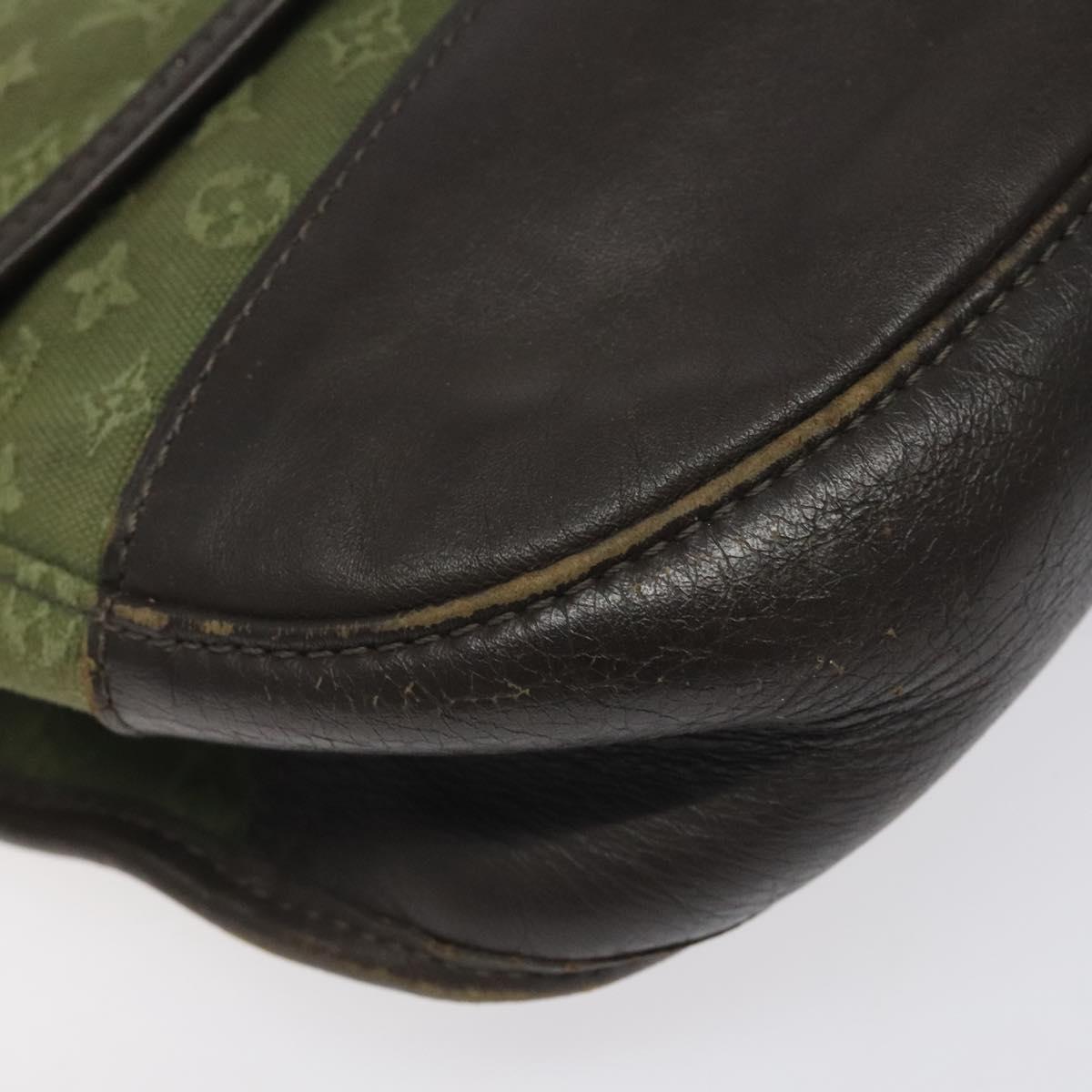 LOUIS VUITTON Monogram Mini Belanger Shoulder Bag TST Khaki M92673 Auth th6206