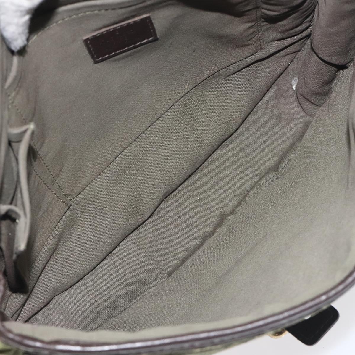 LOUIS VUITTON Monogram Mini Belanger Shoulder Bag TST Khaki M92673 Auth th6206