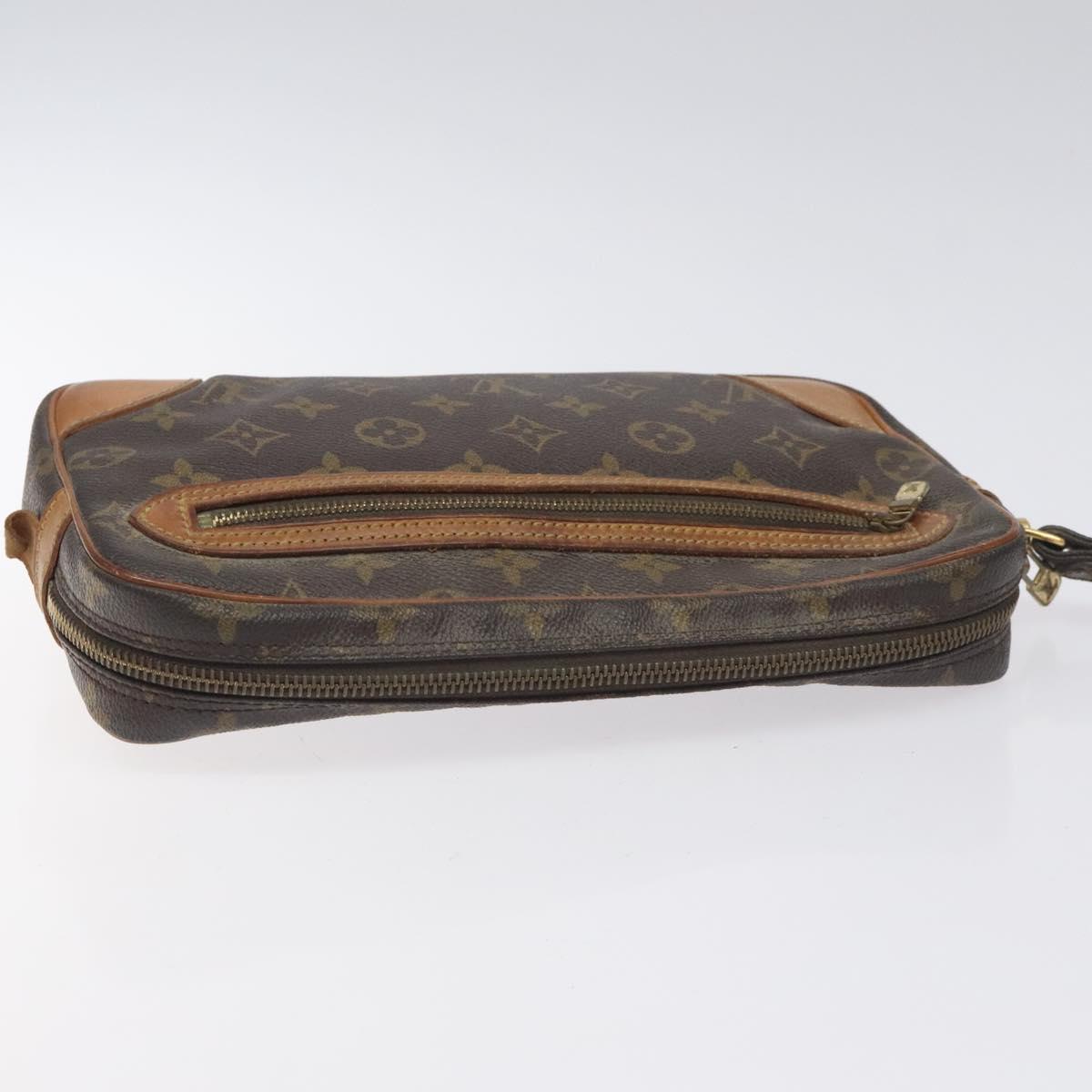 LOUIS VUITTON Monogram Marly Dragonne GM Clutch Bag M51825 LV Auth th6207