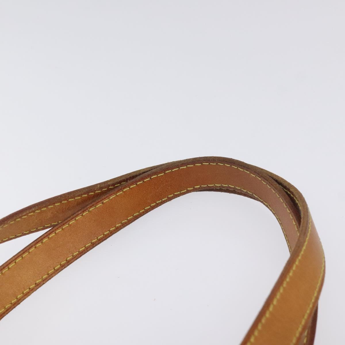 LOUIS VUITTON Monogram Vernis Houston Hand Bag Beige M91004 LV Auth th6217