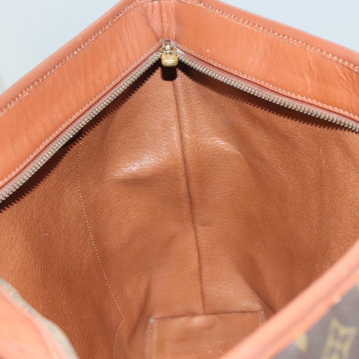 LOUIS VUITTON Monogram Sac Weekend PM Hand Bag M42425 LV Auth th6223